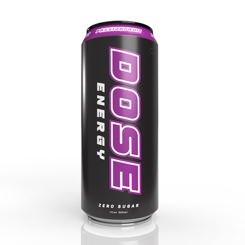 Dose Energy Drink Passionfruit 12 x 500ml