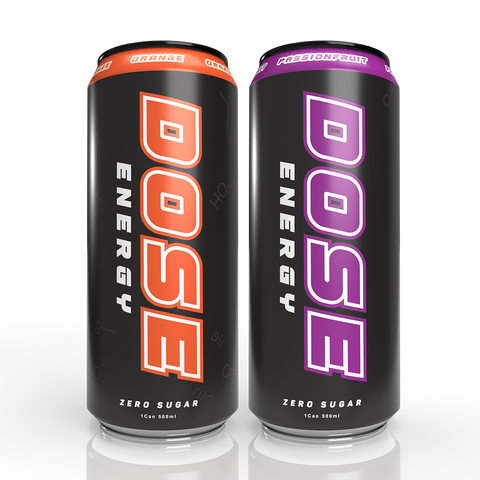 Dose Energy Drink Mixed Box 12 x 500ml