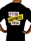 Unisex It's The Happiness For Me - Black